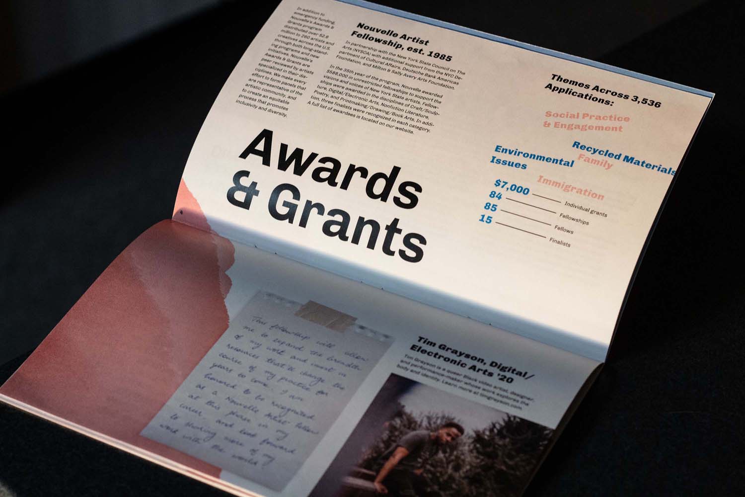 Nouvelle Annual Report Awards & Grants